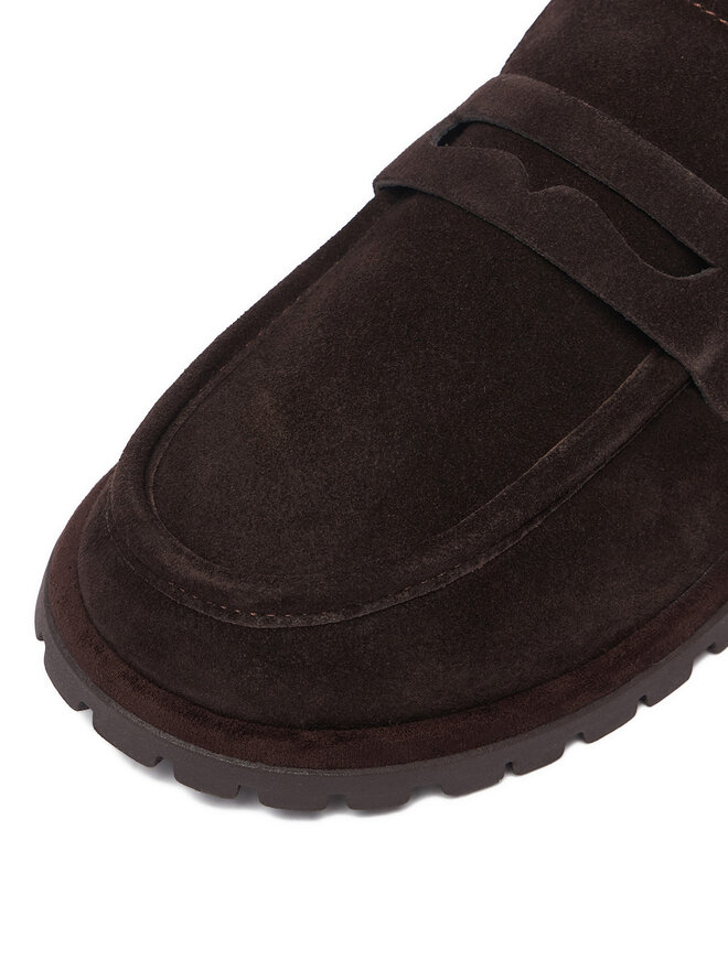 Badura Slipper Badura C-ARYA-LT017-1 Dunkelbraun