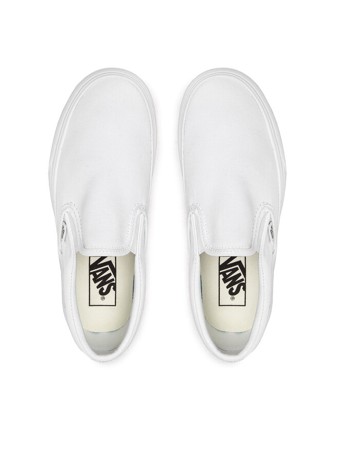 Vans Гуменки Vans Classic Slip-On P VN0A3JEZW001 Бял
