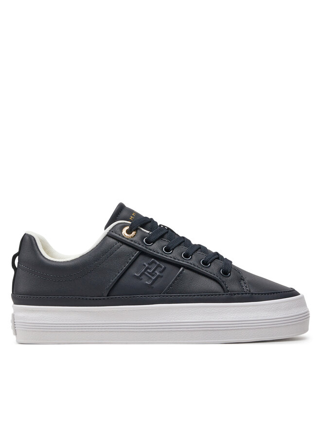 Tommy Hilfiger Снікерcи Tommy Hilfiger Essential Vulc Sneaker Monogram FW0FW07945 Cиній