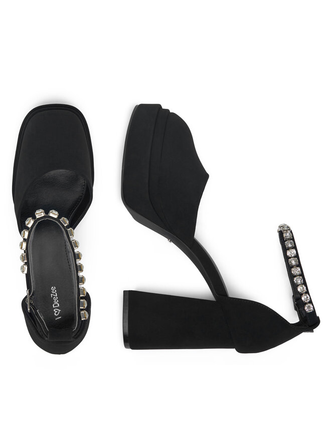 DeeZee Κλειστά παπούτσια DeeZee LW85478-6 Μαύρο