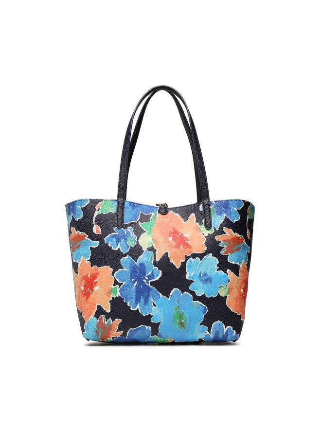 LAUREN RALPH LAUREN Handtasche Lauren Ralph Lauren Rvrsble 431883588005 Dunkelblau