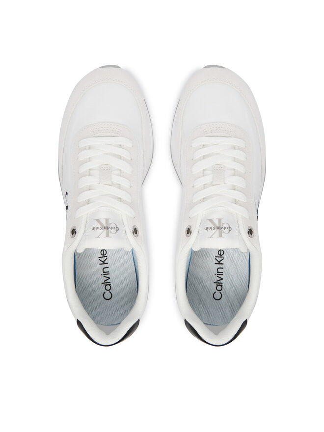 Calvin Klein Sneakers Calvin Klein Retro Runner Ess Mix Mat Wmn YW0YW01990 Weiß