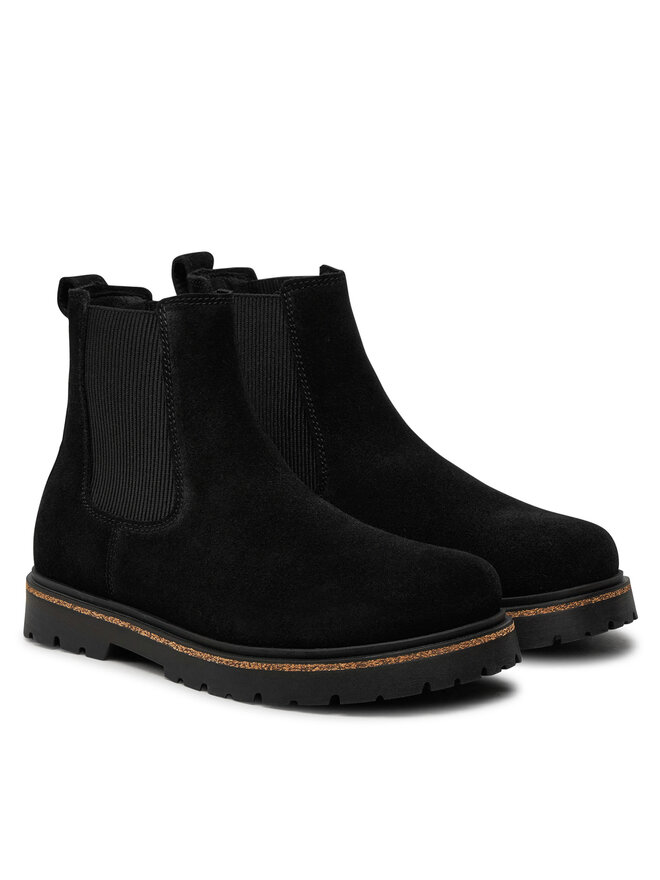 Birkenstock Боти тип челси Birkenstock Highwood Slip On Mid W Leve 028187 Черен