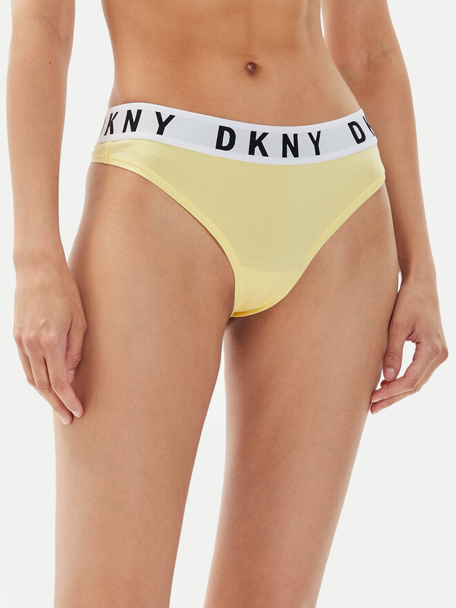 DKNY DKNY Стрінги DK4529 Жовтий