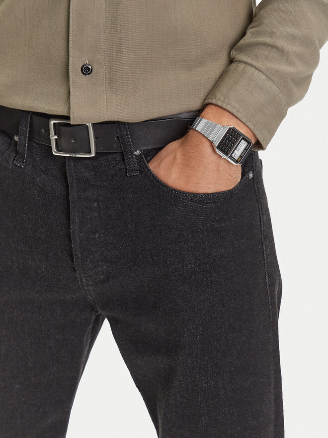 Casio Pulkstenis Casio Vintage Edgy CA-500WE-1AEF Sudraba