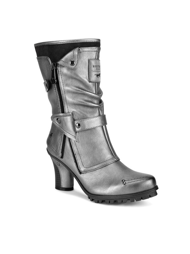 Mustang Botas altas Mustang 1141-606 Plata