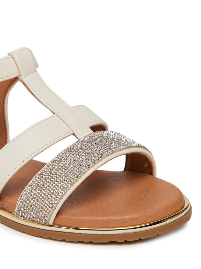 Tommy Hilfiger Sandali Tommy Hilfiger T3A2-33780-0371 M Écru