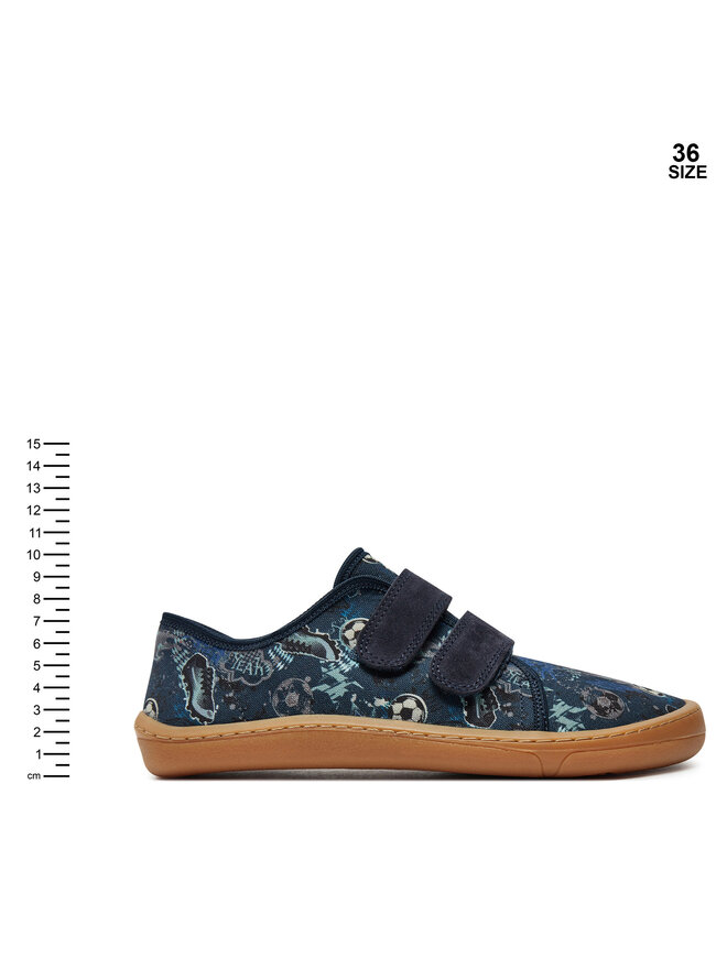 Froddo Pantofole Froddo Barefoot Canvas G1700390 D Blu