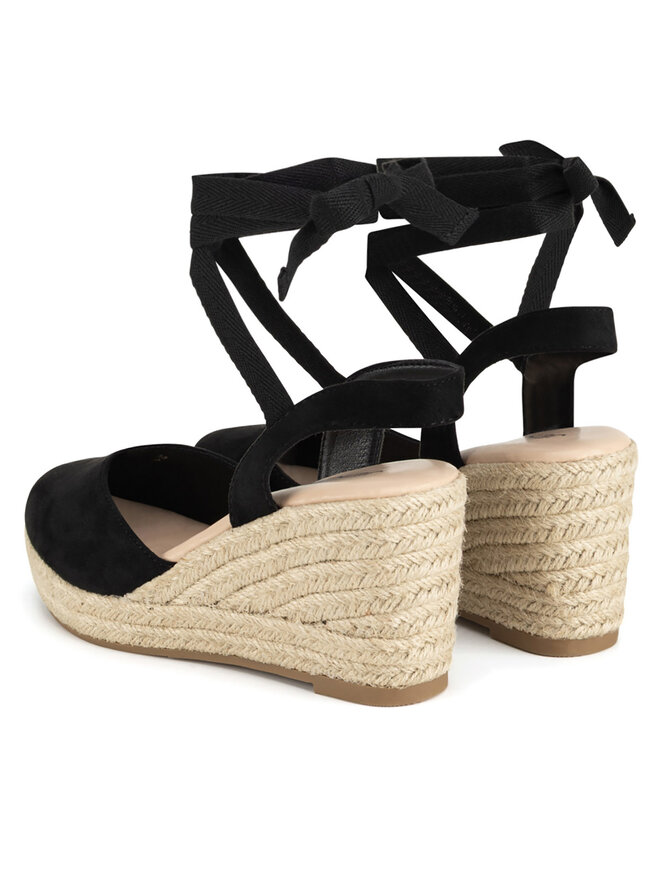 JENNY Espadryle JENNY WSS21531-01 Czarny