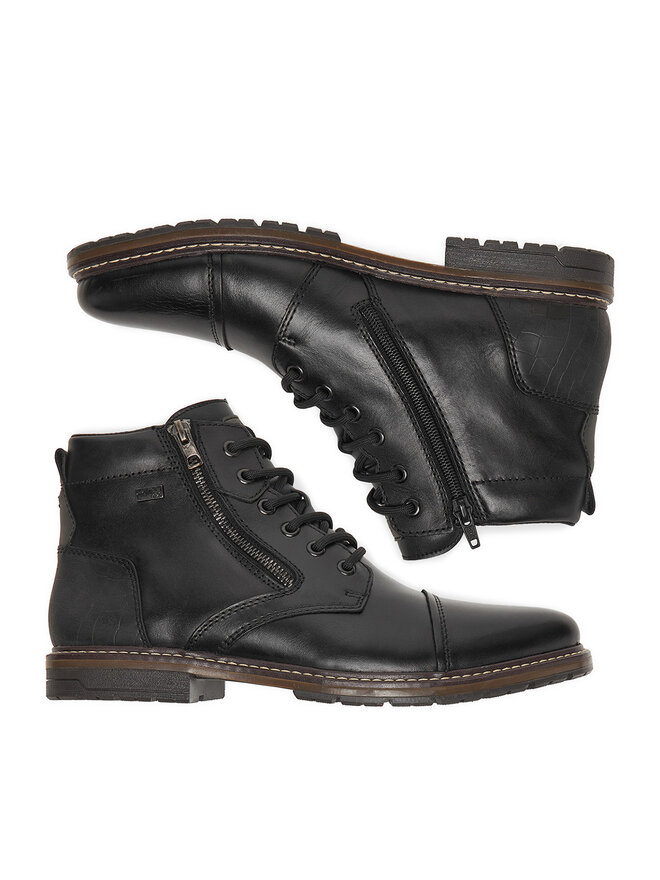 Rieker Schnürschuhe Rieker CEO-13704-00 Schwarz