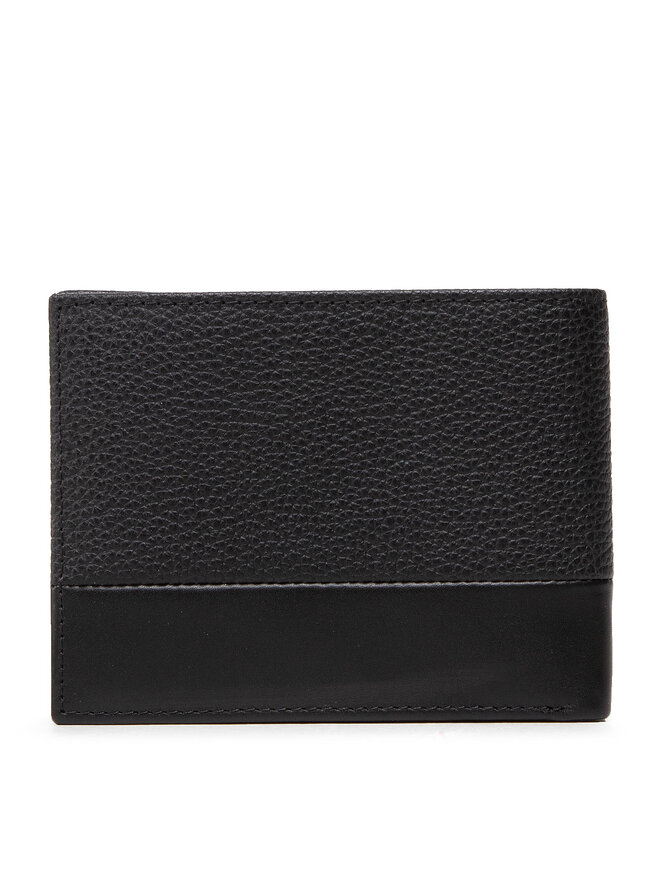 Calvin Klein Голям мъжки портфейл Calvin Klein Subtle Mix Bifold 5Cc W/Coin L K50K509180 Черен