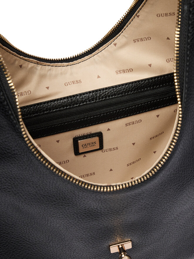 Guess Handtasche Guess Brooke HWBG98 97020 Schwarz