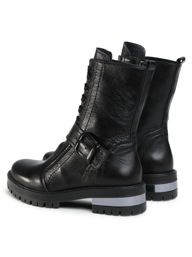 Eva Minge Schnürstiefeletten Eva Minge EM-33-08-000899 Schwarz