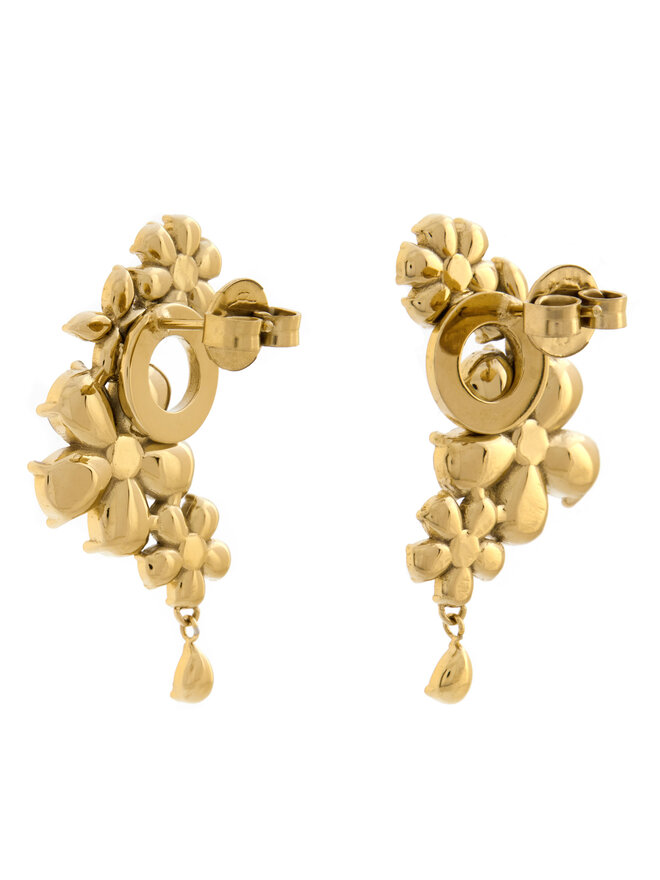 Guess Kolczyki Guess JUBE05 101JW Złoty