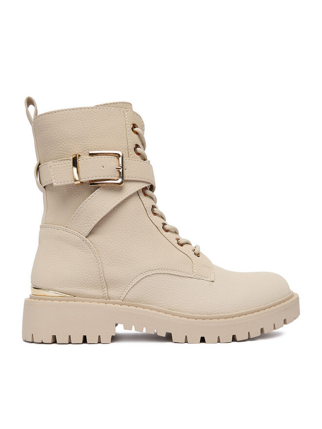 DeeZee Botines planos DeeZee 58022-1A Beis