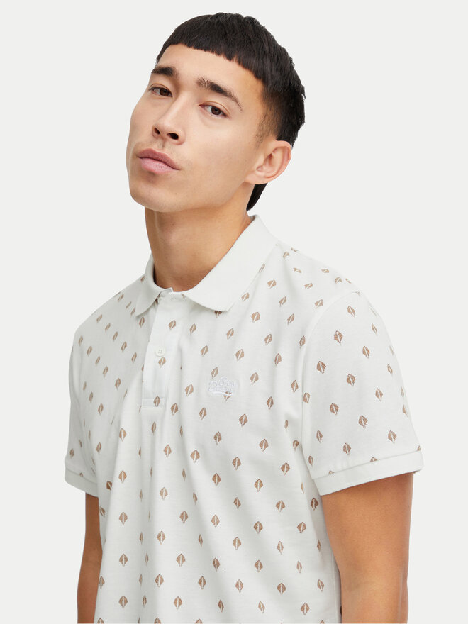 Blend Blend Poloshirt 20716475 Weiß Regular Fit