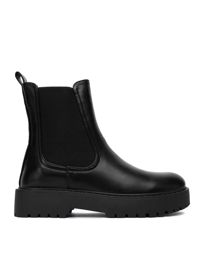 DeeZee Μποτάκια με λάστιχο DeeZee 24ST0112-1 Μαύρο