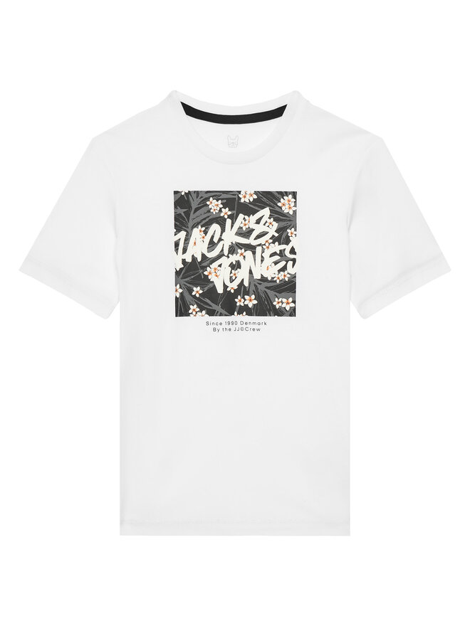 Jack&Jones Junior Jack&Jones Junior Camiseta Hawaii 12269916 Blanco Standard Fit