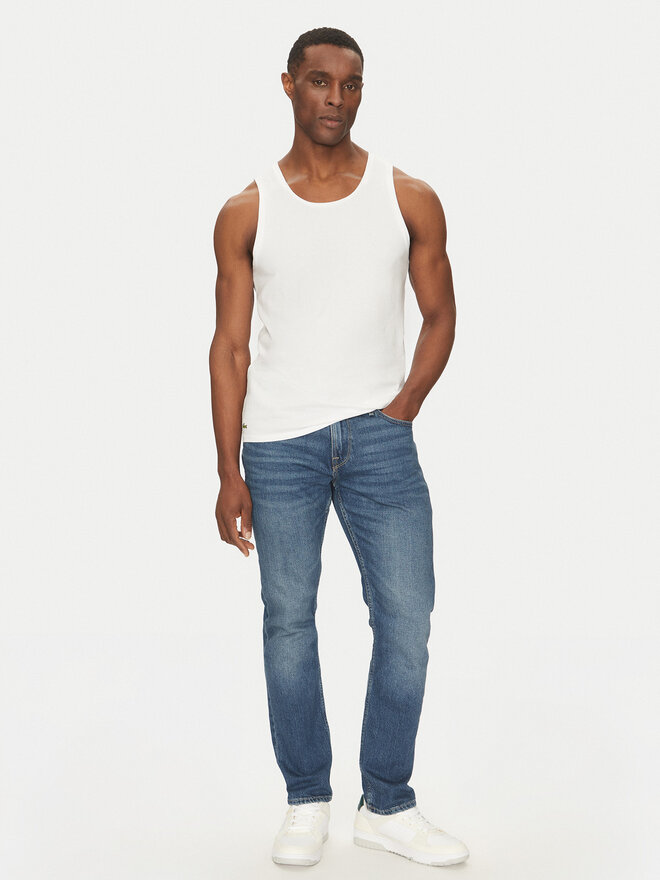 Lacoste Lacoste Tanktop-Set TH9009 Weiß Regular Fit