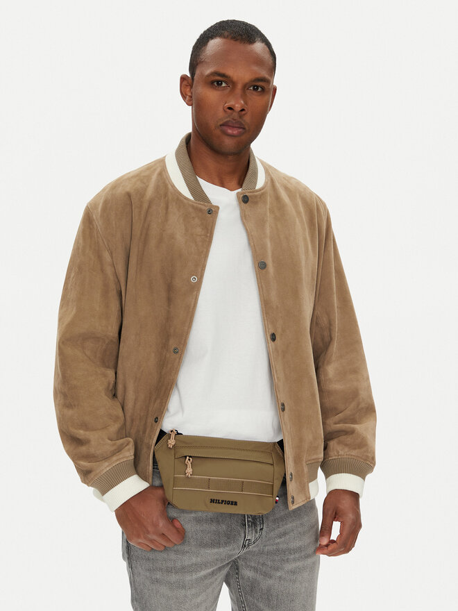 Tommy Hilfiger Τσαντάκι μέσης Tommy Hilfiger Th Colour Bumbag AM0AM13220 Χακί