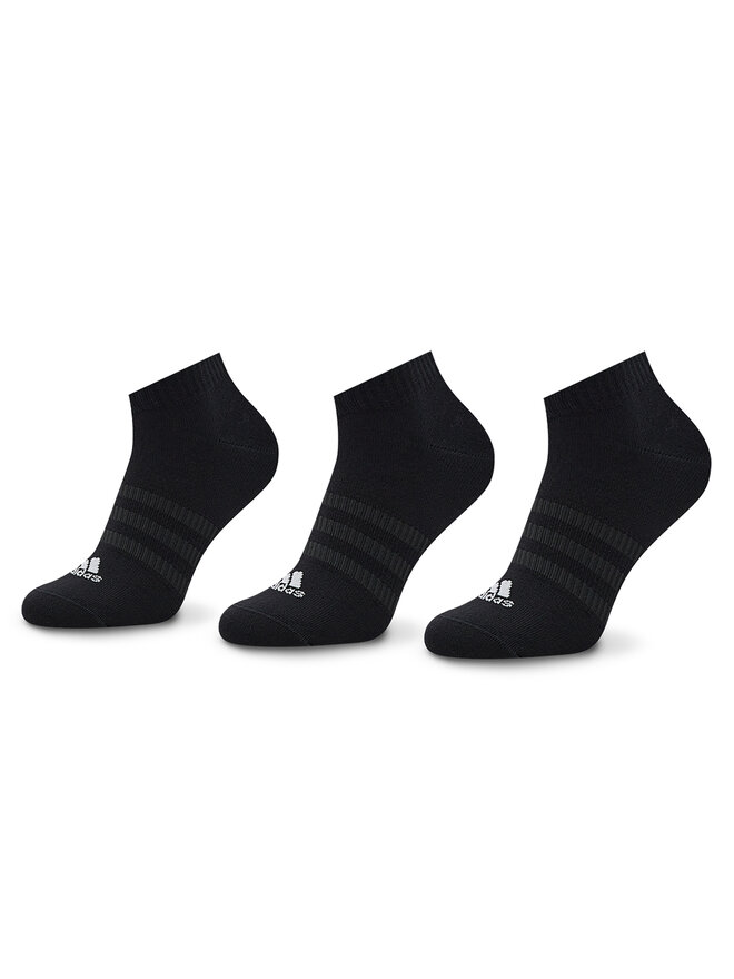 adidas Kotníkové ponožky Unisex adidas Thin and Light Sportswear Low-Cut Socks 3 Pairs IC1336 Černá