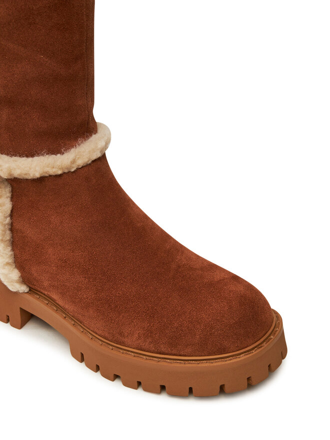 Michael kors boots brown store
