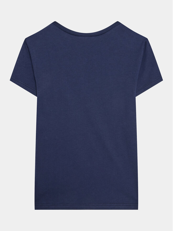 United Colors Of Benetton United Colors Of Benetton Marškinėliai 3096C10D2 Tamsiai mėlyna Regular Fit