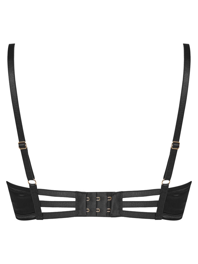 Hunkemöller Hunkemöller Liemenėlė su lankeliais Vienna 301821 Juoda