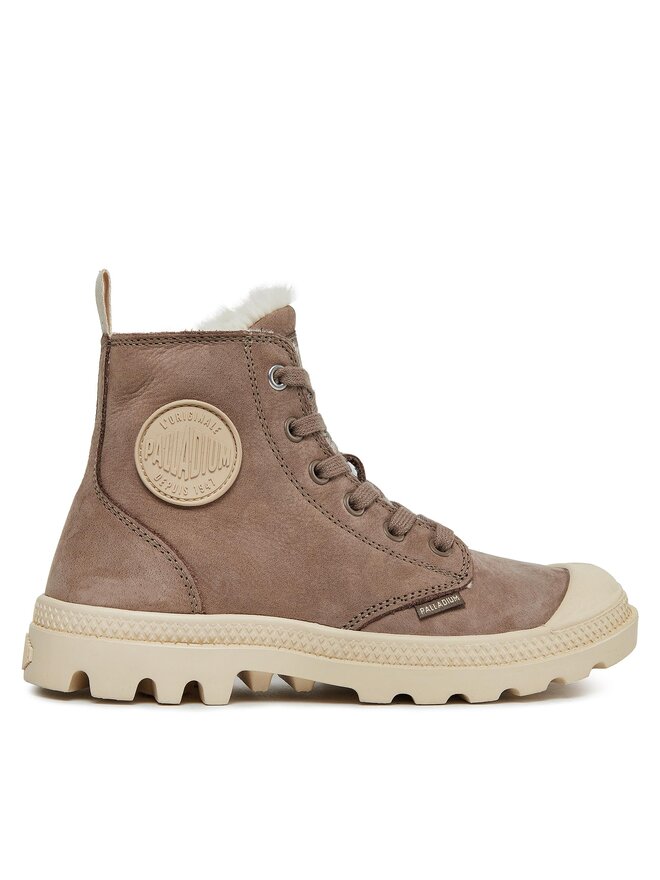 Palladium Schnürstiefeletten Palladium Pampa Hi Zip Wl 95982-212-M Braun