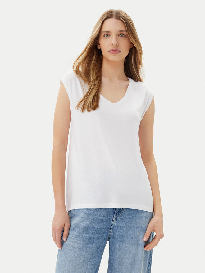Pieces Pieces T-Shirt Billo 17078732 Λευκό Loose Fit