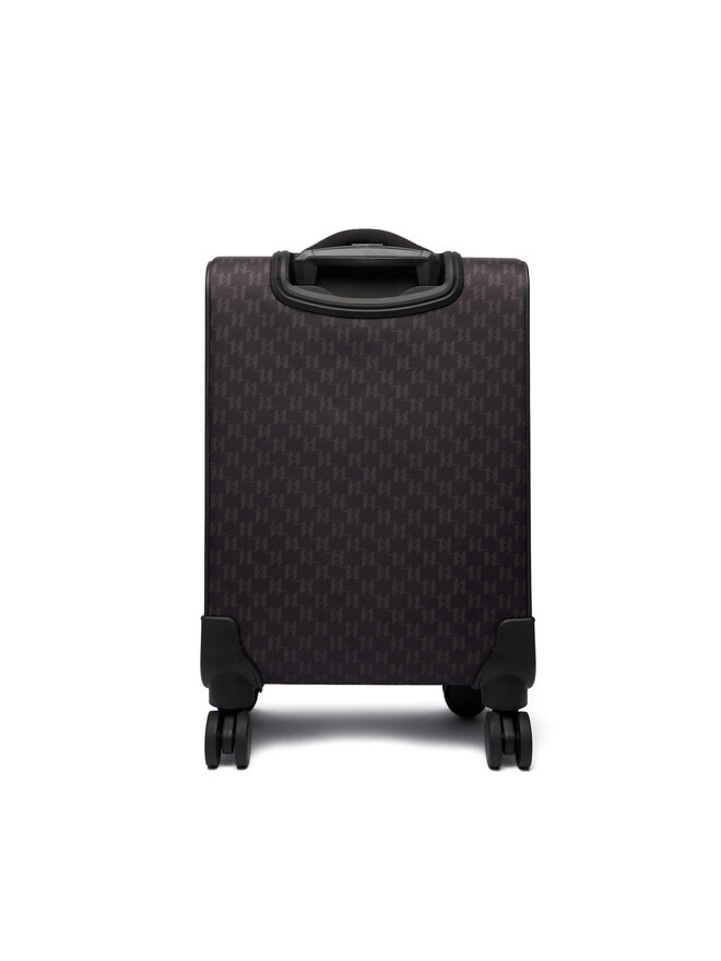 KARL LAGERFELD Βαλίτσα Καμπίνας KARL LAGERFELD Ikon Monogram B1W30253 Καφέ