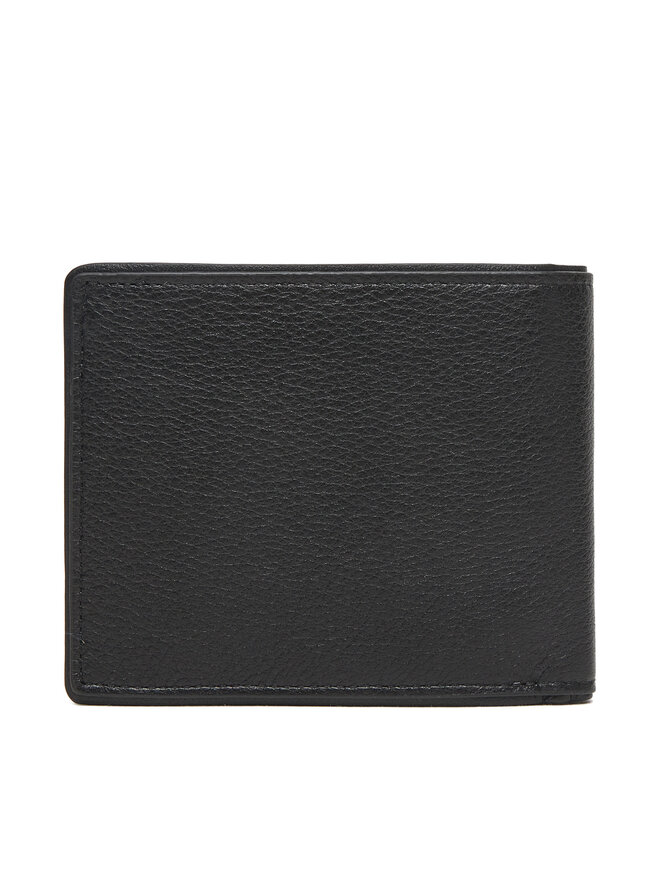 Tommy Hilfiger Πορτοφόλι Tommy Hilfiger Th Corp Cc Flap & Coin AM0AM13741 Μαύρο