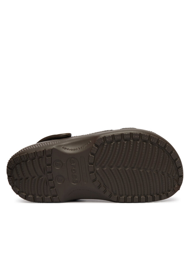 Crocs Шльопанці Crocs Classic 10001 Темно-коричневий