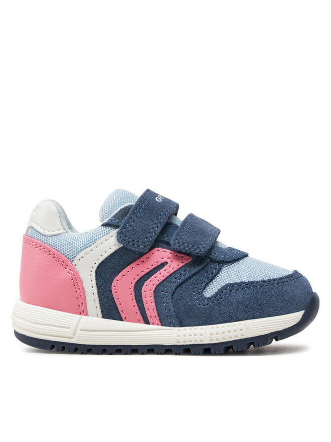 Geox Sneakersy Geox B Alben Girl B453ZA 02214 C4B7Q M Modrá