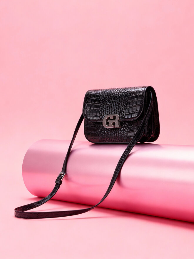 GINO ROSSI Bolso Gino Rossi CEO-LINA-KQ44-CROCCO Negro