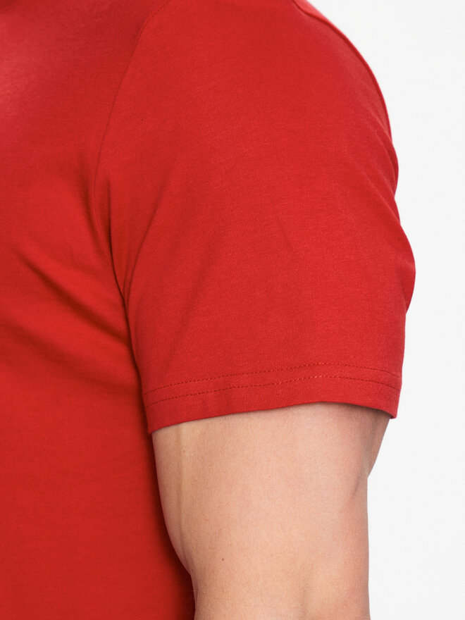 4F 4F T-Shirt 4FSS23TTSHM539 Κόκκινο Regular Fit