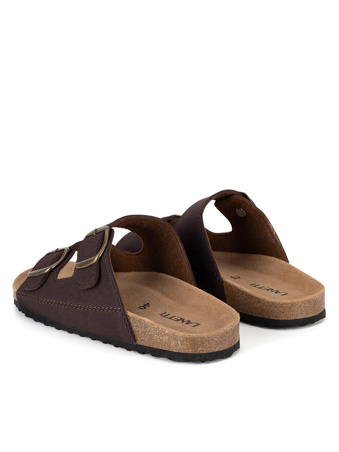 Lanetti Παντόφλες Lanetti 7410990001 Καφέ
