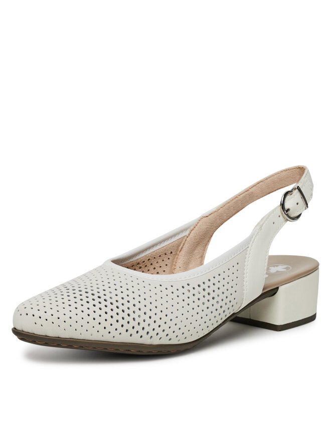 Rieker Sandale Rieker 47066-80 Alb