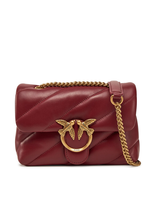 PINKO Torbica PINKO Love Puff Mini Cl PE 25 PLTT 100039 A0F2 Tamnocrvena