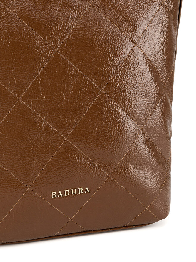 Badura Ročna torba Badura NB2403-H0550 Rjava