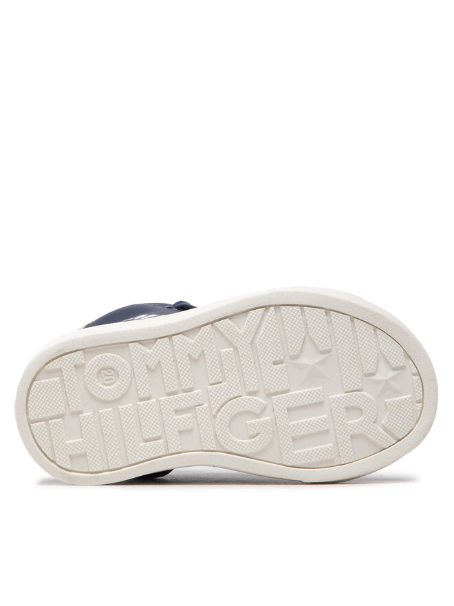 Tommy Hilfiger Сникърси Tommy Hilfiger High Top Lace-Up T1B9-32459-1431 M Тъмносин