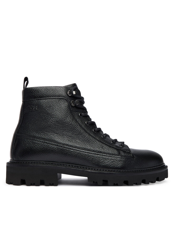 BOSS Schnürstiefeletten BOSS Julyo 50552581 Schwarz