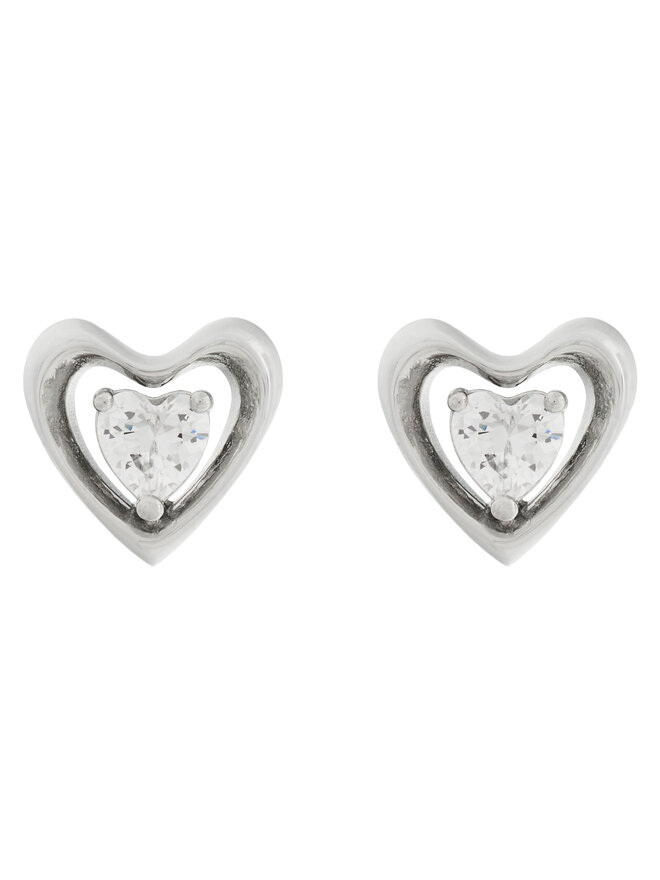 Guess Pendientes Guess JUBE05 024JW Plata