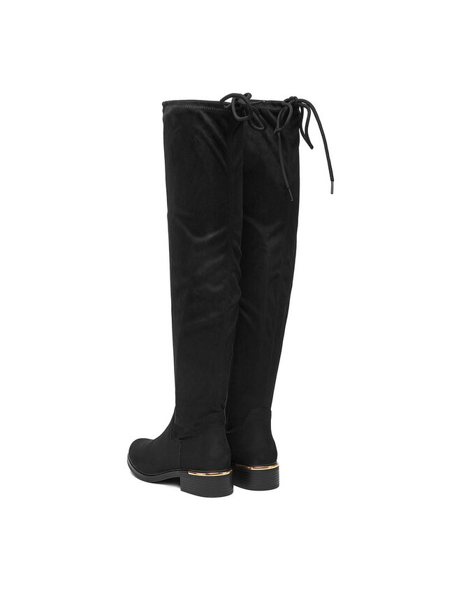 DeeZee Μπότες πάνω από το γόνατο DeeZee HX21055-28 Μαύρο