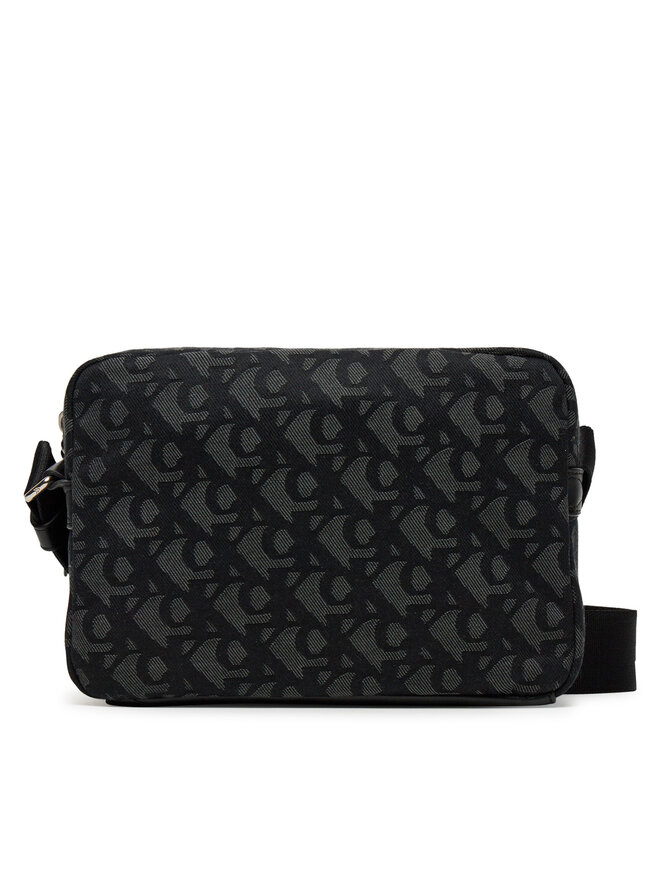 Calvin Klein Плоска сумка Calvin Klein Unstructured Monogram Camera Bag LV04G3179G Чорний