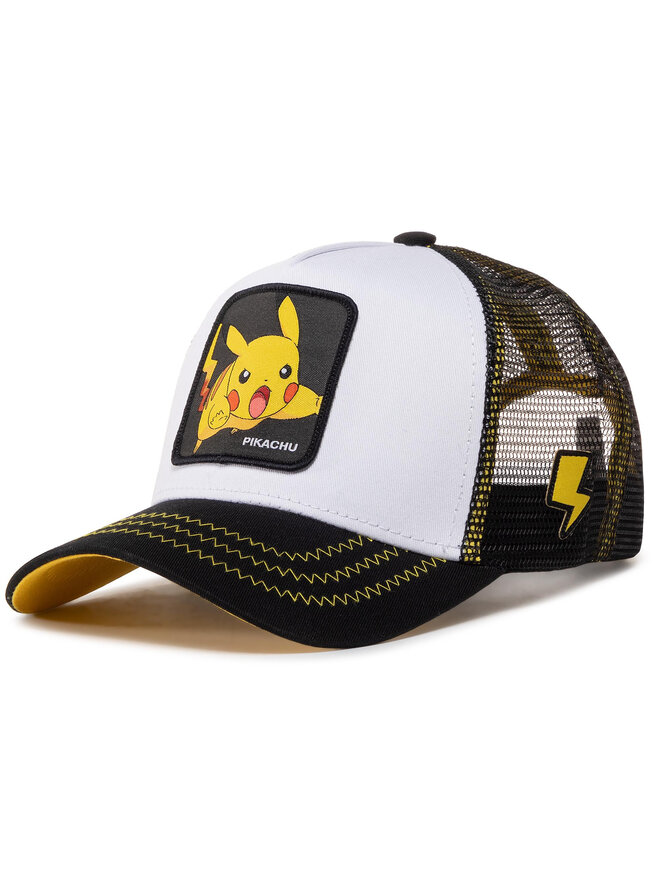 Capslab Czapka z daszkiem Capslab Pokemon Pikachu CL/PKM2/1/PIK5 Biały