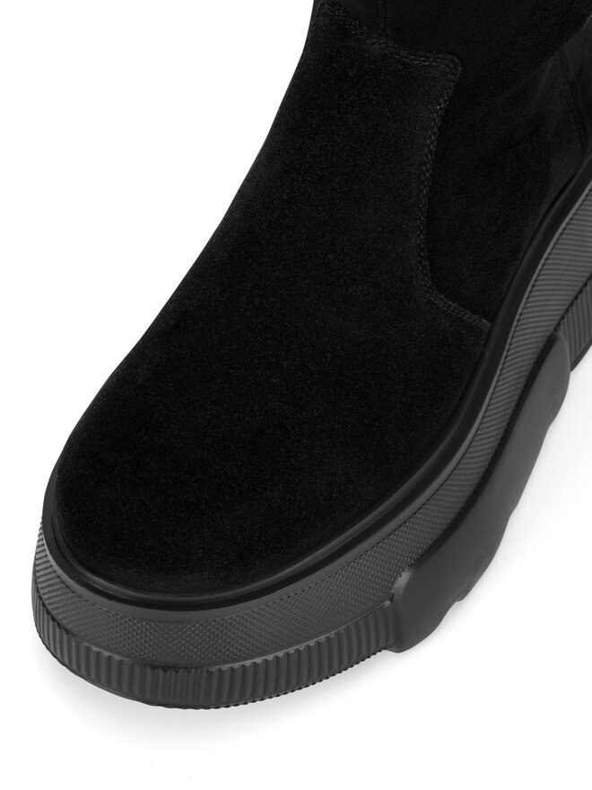 Badura Cizme lungi muschetar Badura CASI-01W2-002 Negru