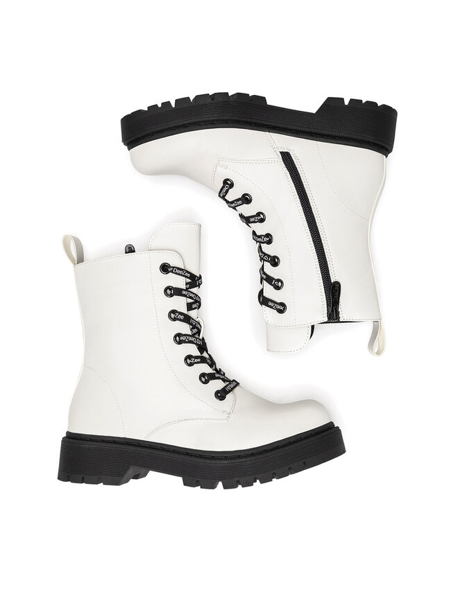 DeeZee Bakancs DeeZee CS5587-16 Fehér