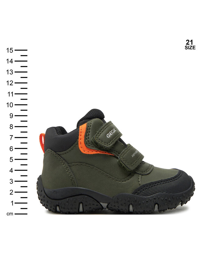 Geox Schnürschuhe Geox B Baltic Boy B Abx B4620A 0MEFU C3231 M Grün