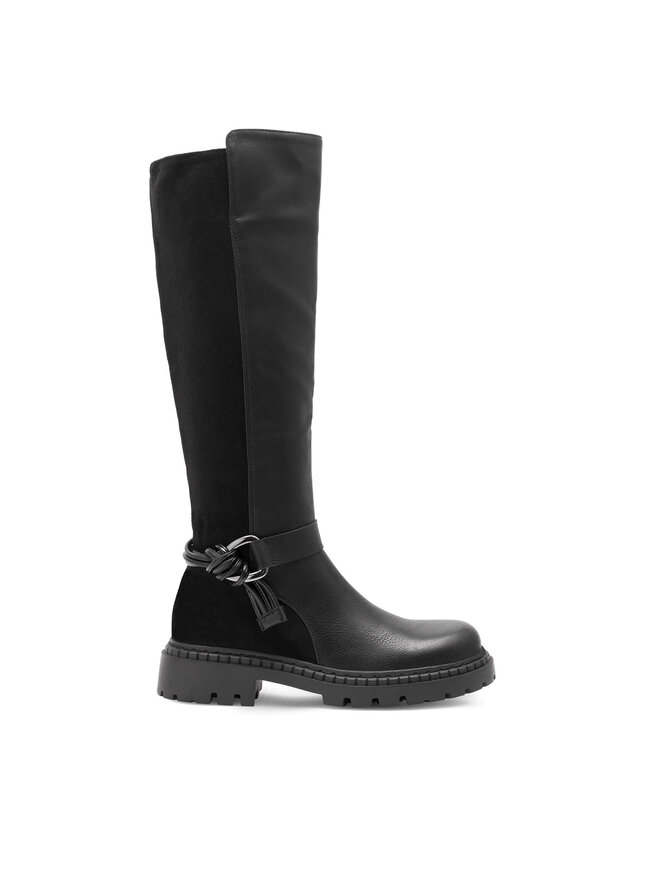 Clara Barson Μπότες Clara Barson DIANA WS6102-06 Μαύρο